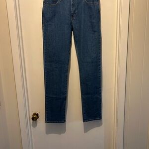 Classic Blue Straight Leg Women's Jeans